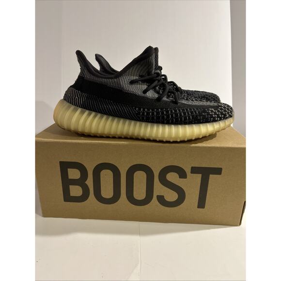 Size 8- adidas Yeezy Boost 350 V2 Carbon W OG BOX GOAT VERIFIED main image 12